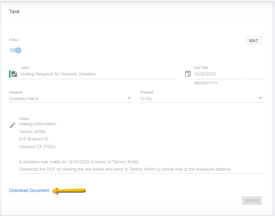 download document