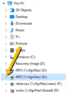 N drive