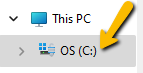 C drive