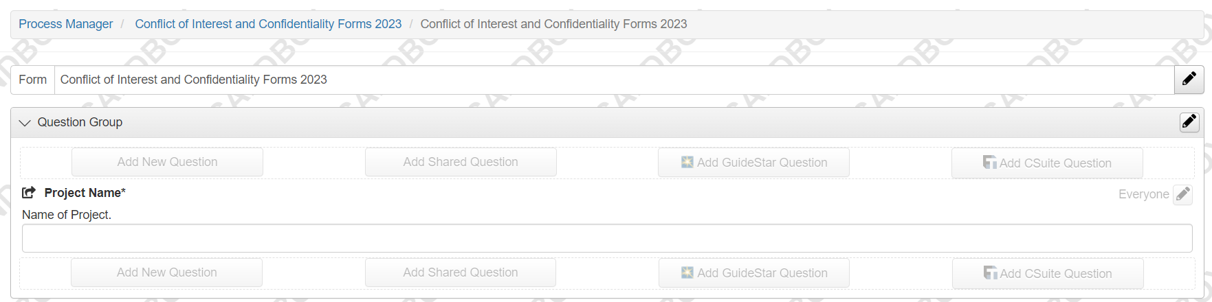form questions