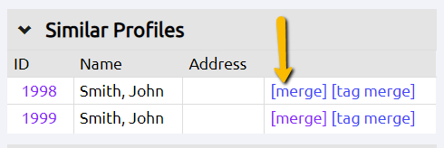 merge profile