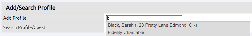 add profile field