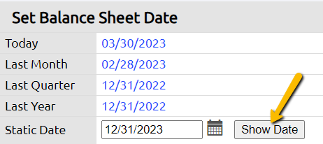 show date button