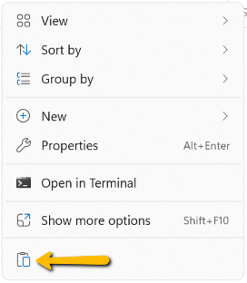 paste icon