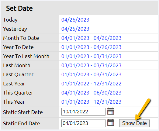 show date button