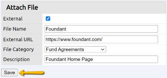 attach file information