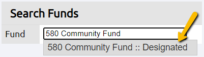 search funds field