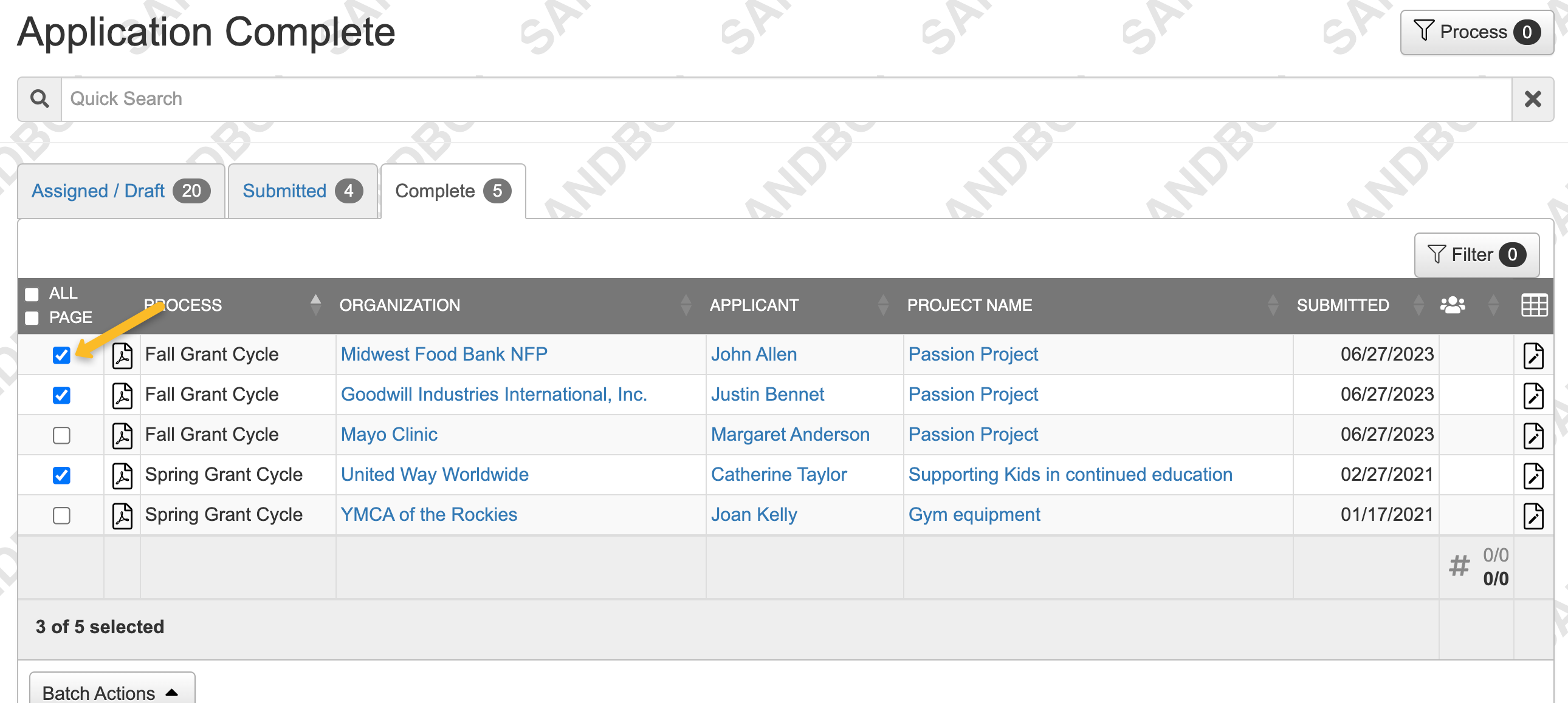 Deny Requests – Foundant Technologies