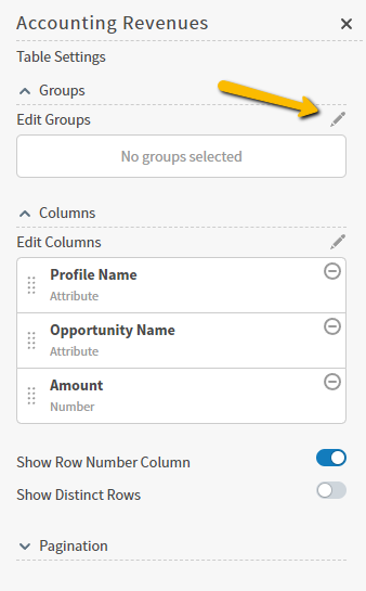 edit groups pencil icon