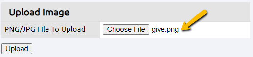 file name after upload