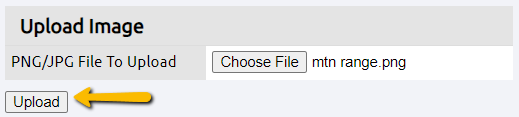 upload button