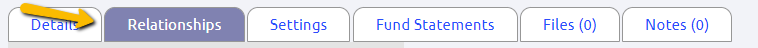 relationships button