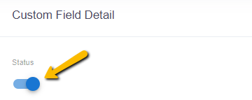 status toggle