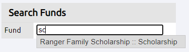 search fund