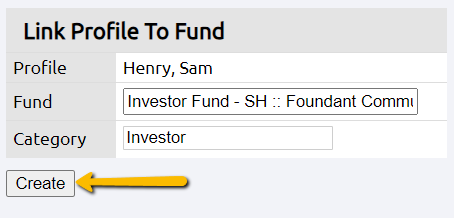 create button