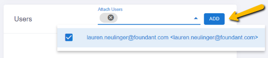 Add button