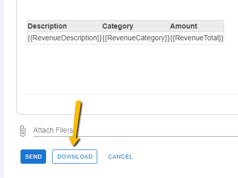 Download button