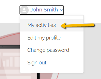 My Activities