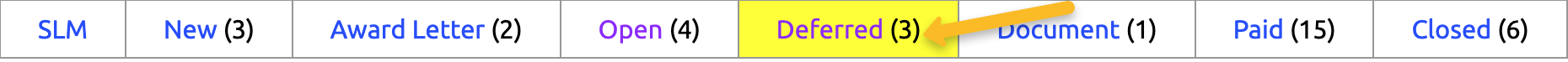 deferred bucket