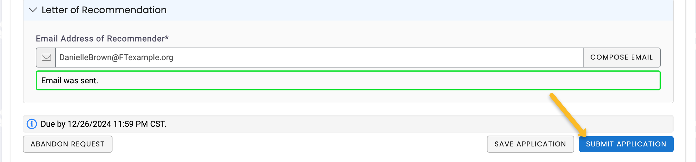 submit button