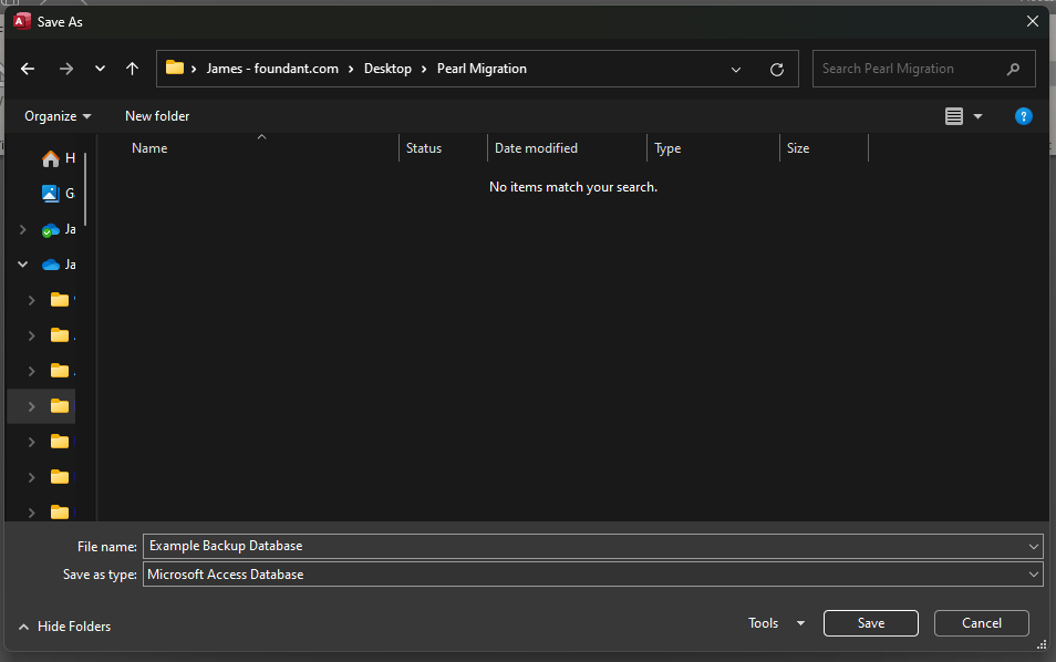 file save system in windows