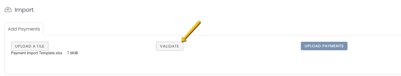 validate