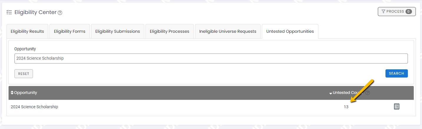 untested count column