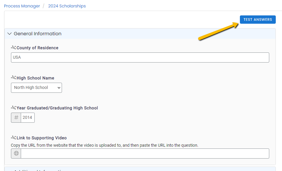 Universal Application Test Eligibility Rules Foundant Technologies