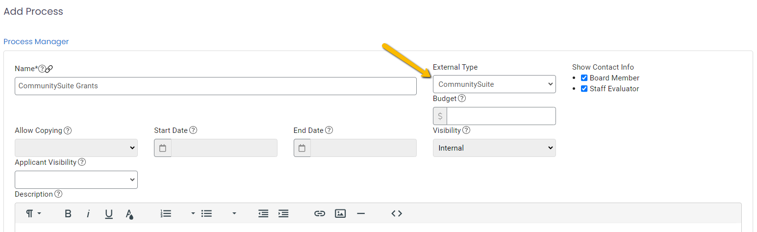 external type field