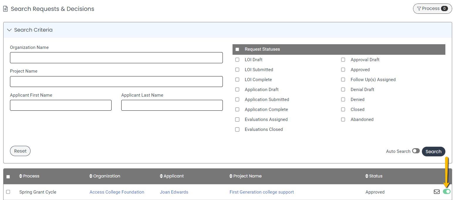 CSuite synce toggle