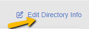 edit directory info button