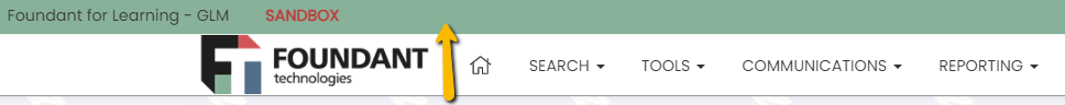 site header