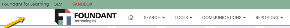 background of upper navigation bar