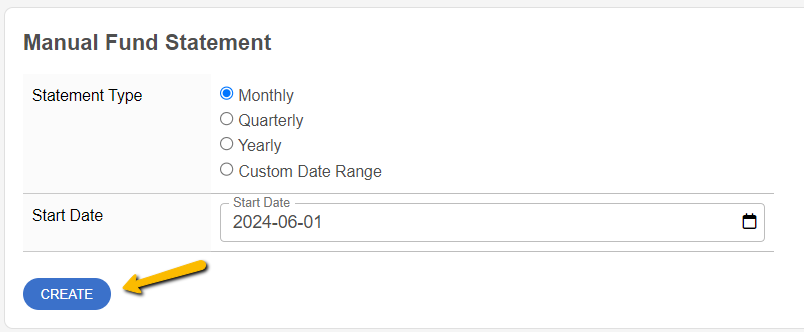 create button