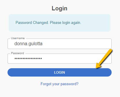 login button