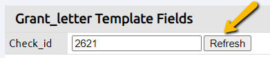 refresh button