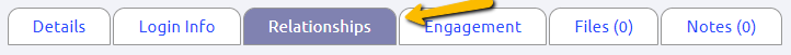 relationship tab