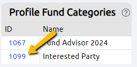 profile fund id