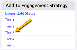 engagement strategy name