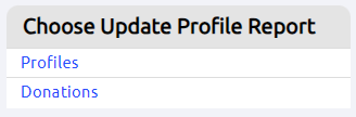 report preference name