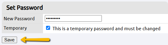 save button