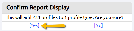 yes button