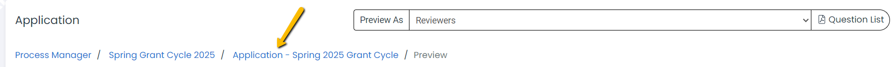 form title