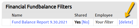 delete button