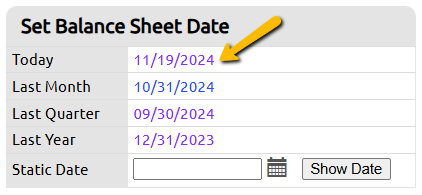 set date