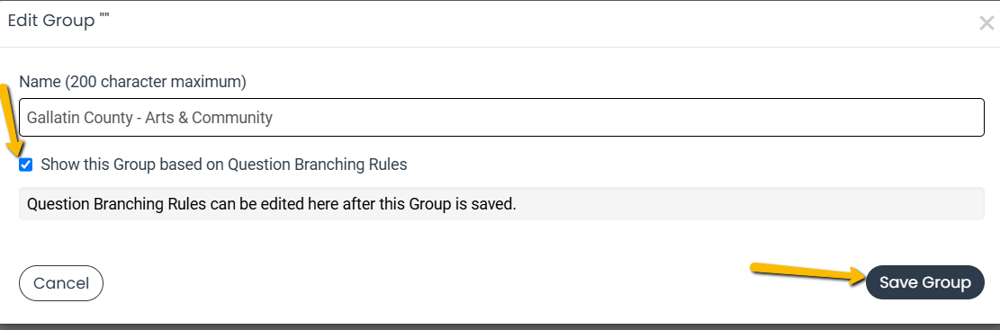 save group