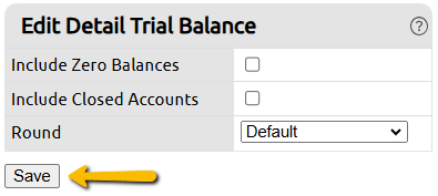 save button
