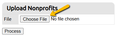 choose file button