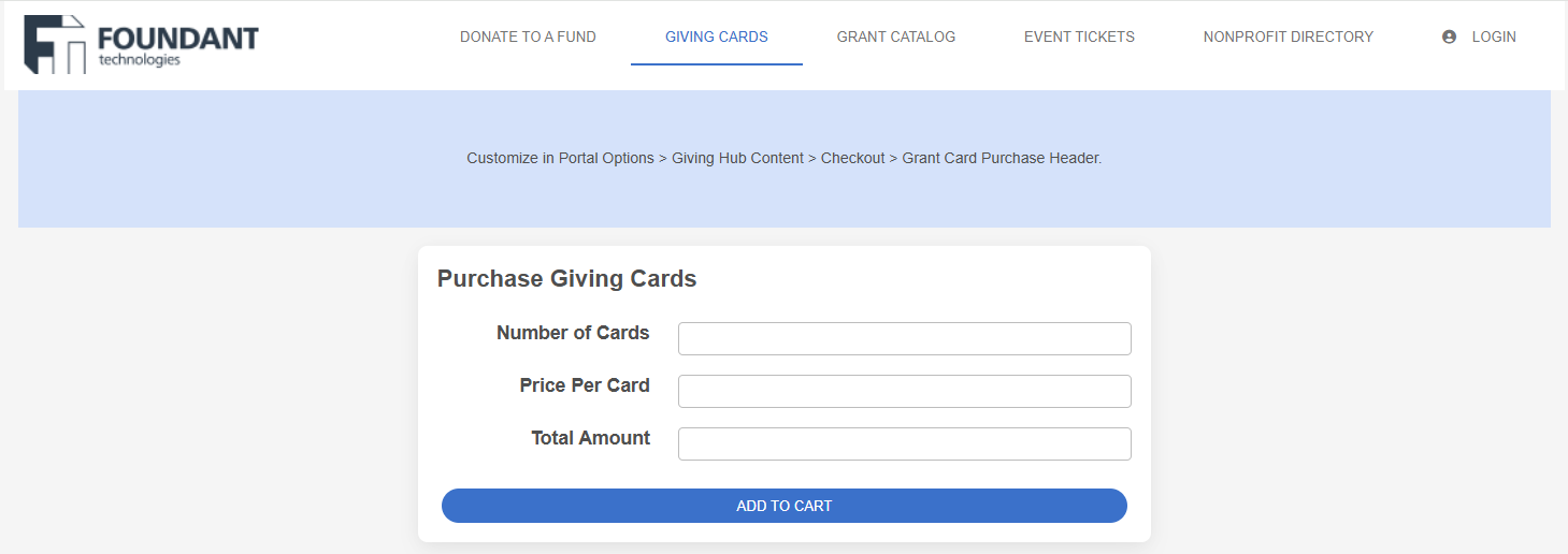 grant cards