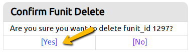 yes button